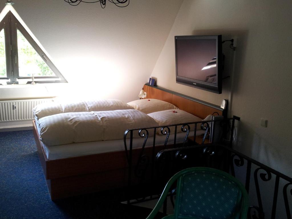 Altes Zollhaus Am Klinikum Otel Lübeck Oda fotoğraf